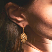 Eternal Vision in your Palm Hoops - Kensho Heirlooms