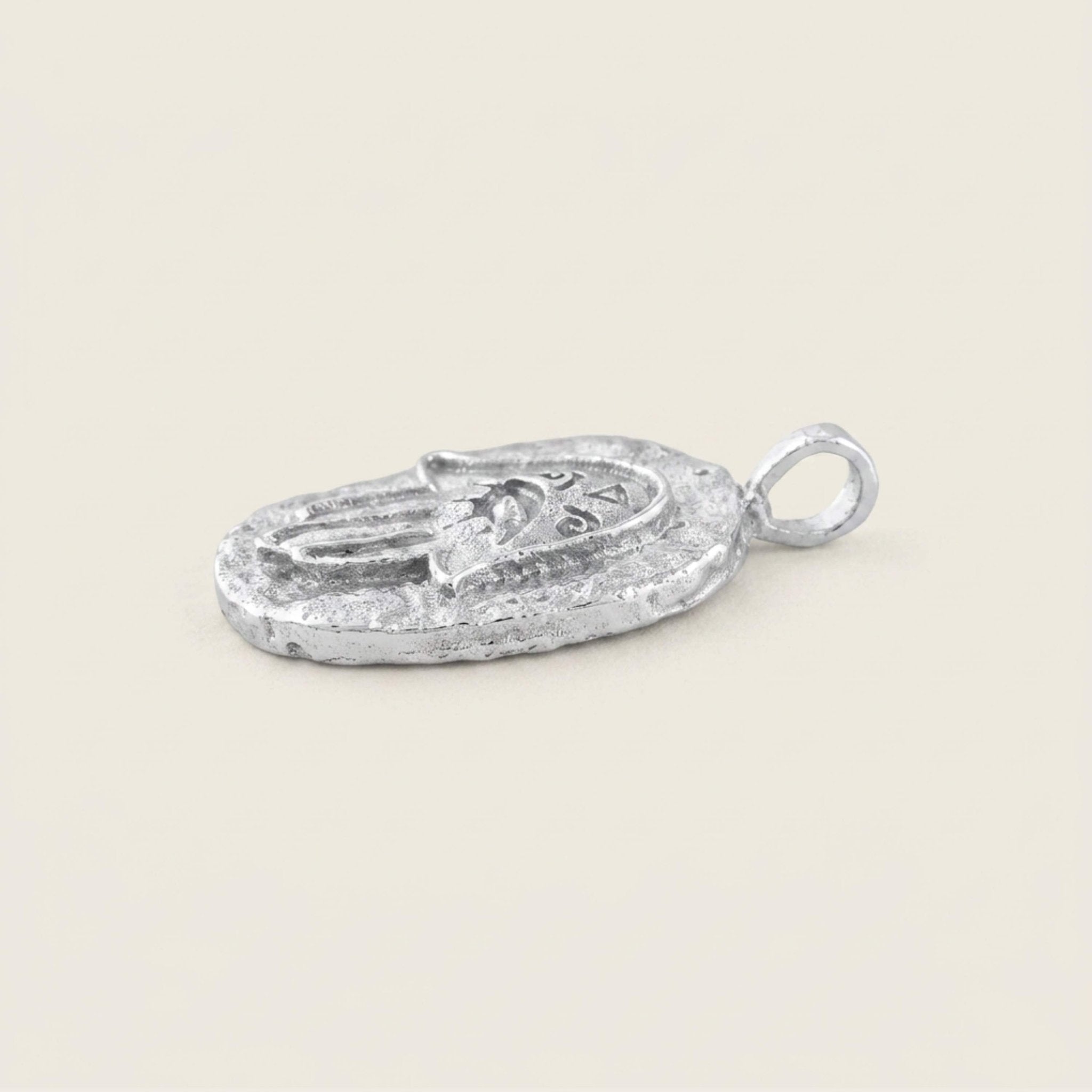 Eternal Vision in Your Palm Silver Charm - Kensho Heirlooms