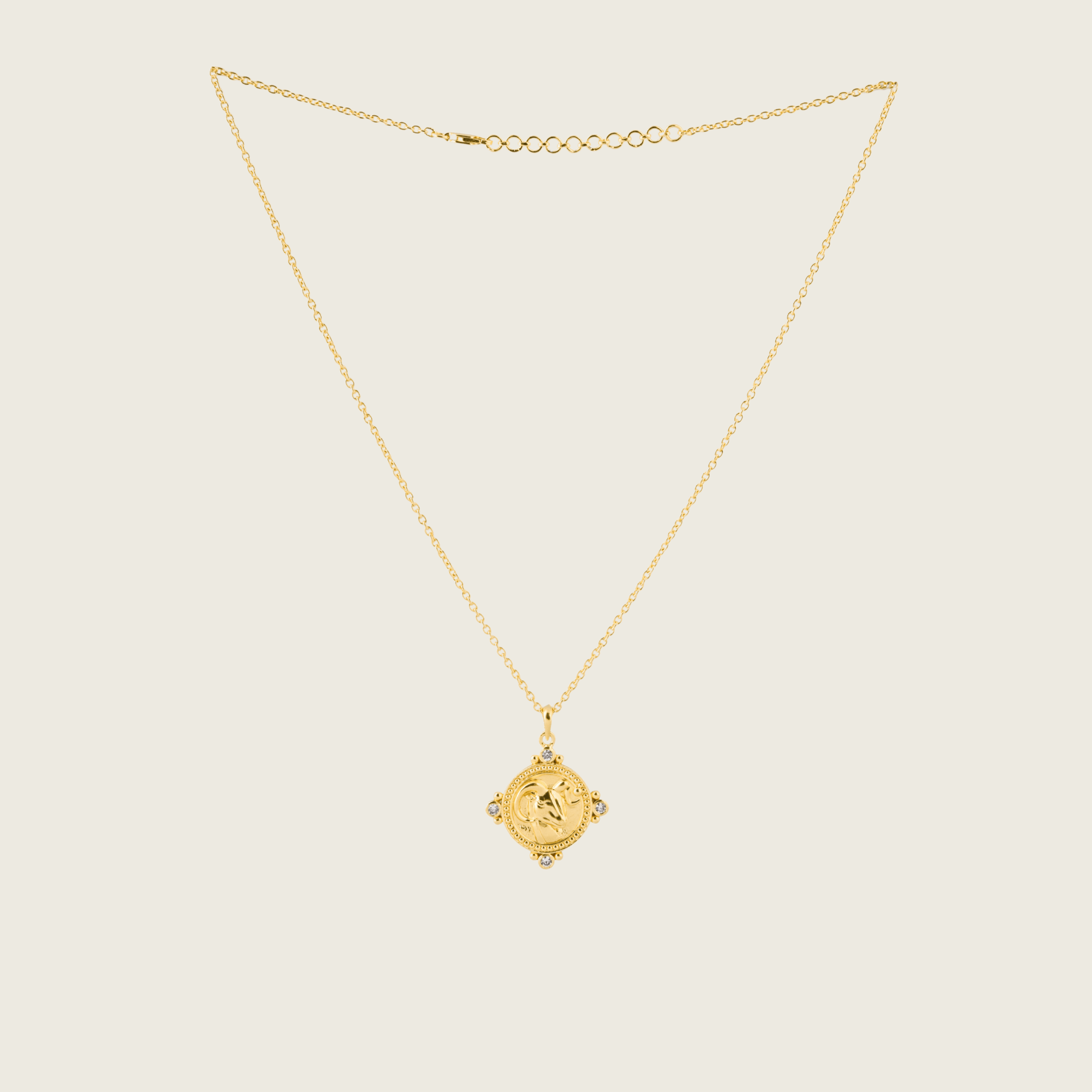 The Aries Zodiac Amulet Necklace – Kensho Heirlooms