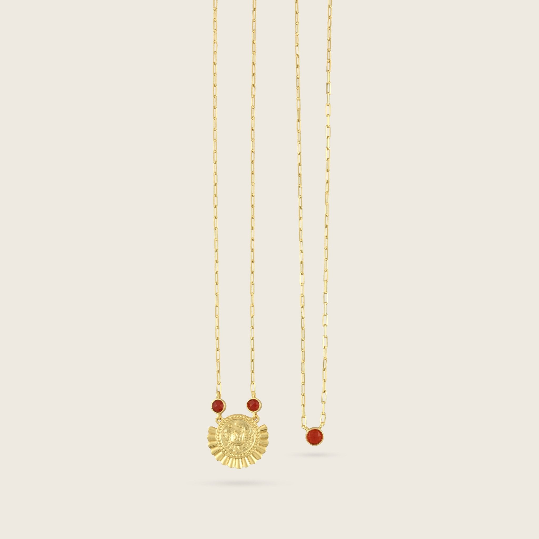 The Cancer Zodiac Amulet Necklace - Kensho Heirlooms