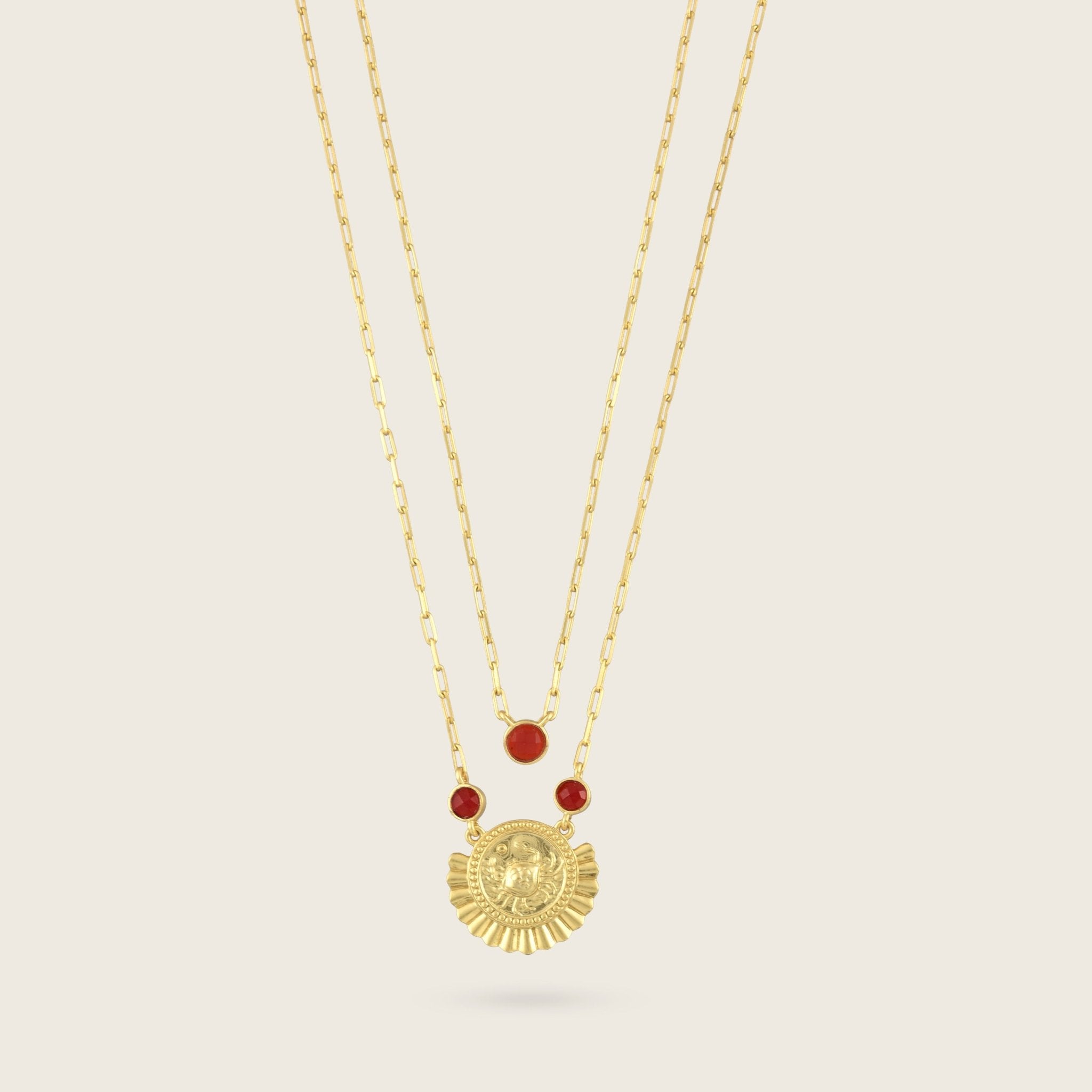 The Cancer Zodiac Amulet Necklace - Kensho Heirlooms