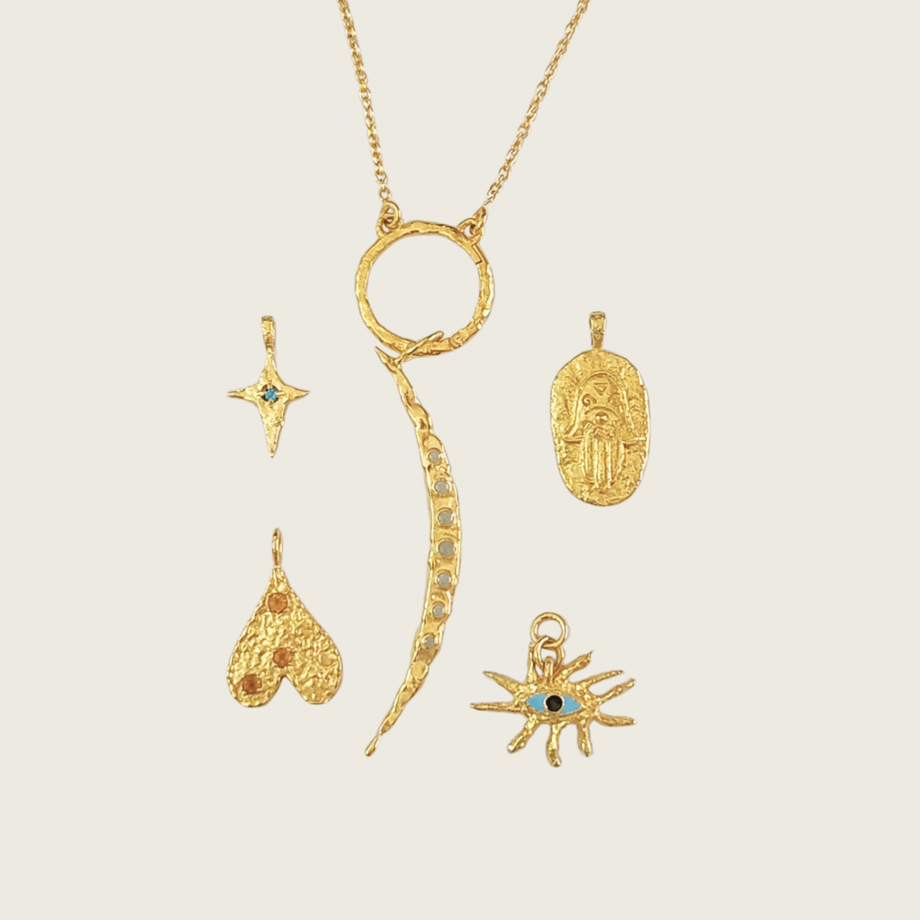 The Keeper of Charms Necklace - Kensho Heirlooms