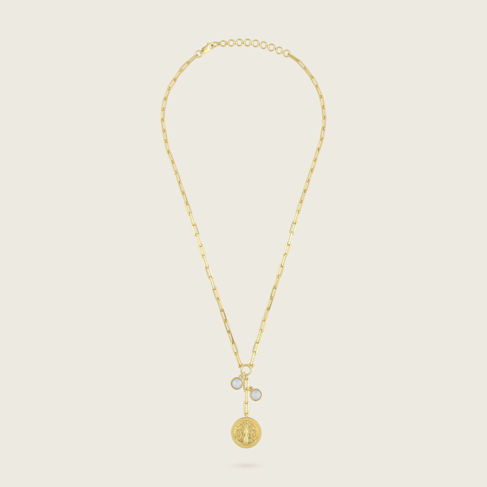 The Libra Zodiac Amulet Necklace - Kensho Heirlooms