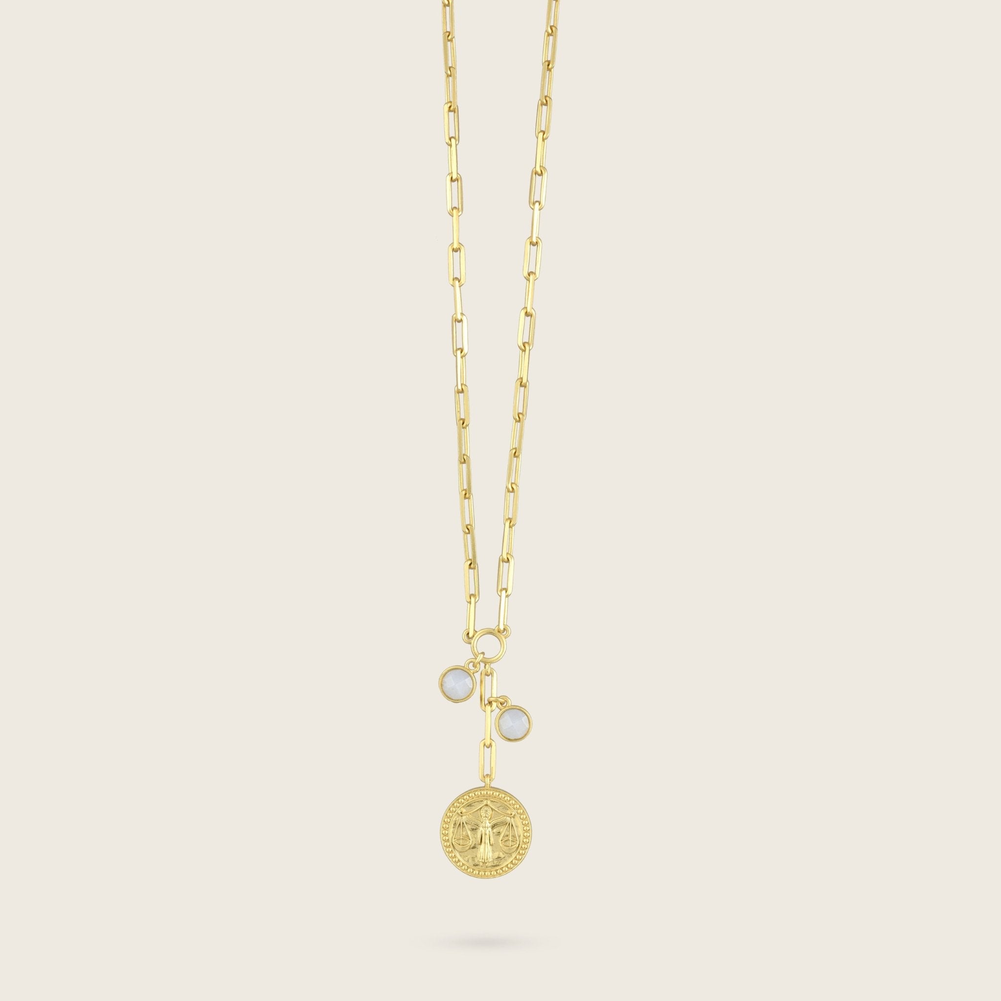 The Libra Zodiac Amulet Necklace - Kensho Heirlooms