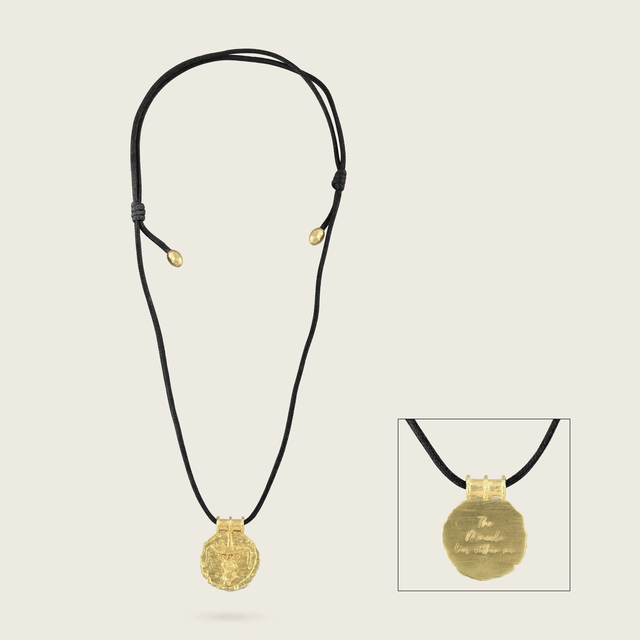 The Miracle Within Thread Necklace - Kensho Heirlooms