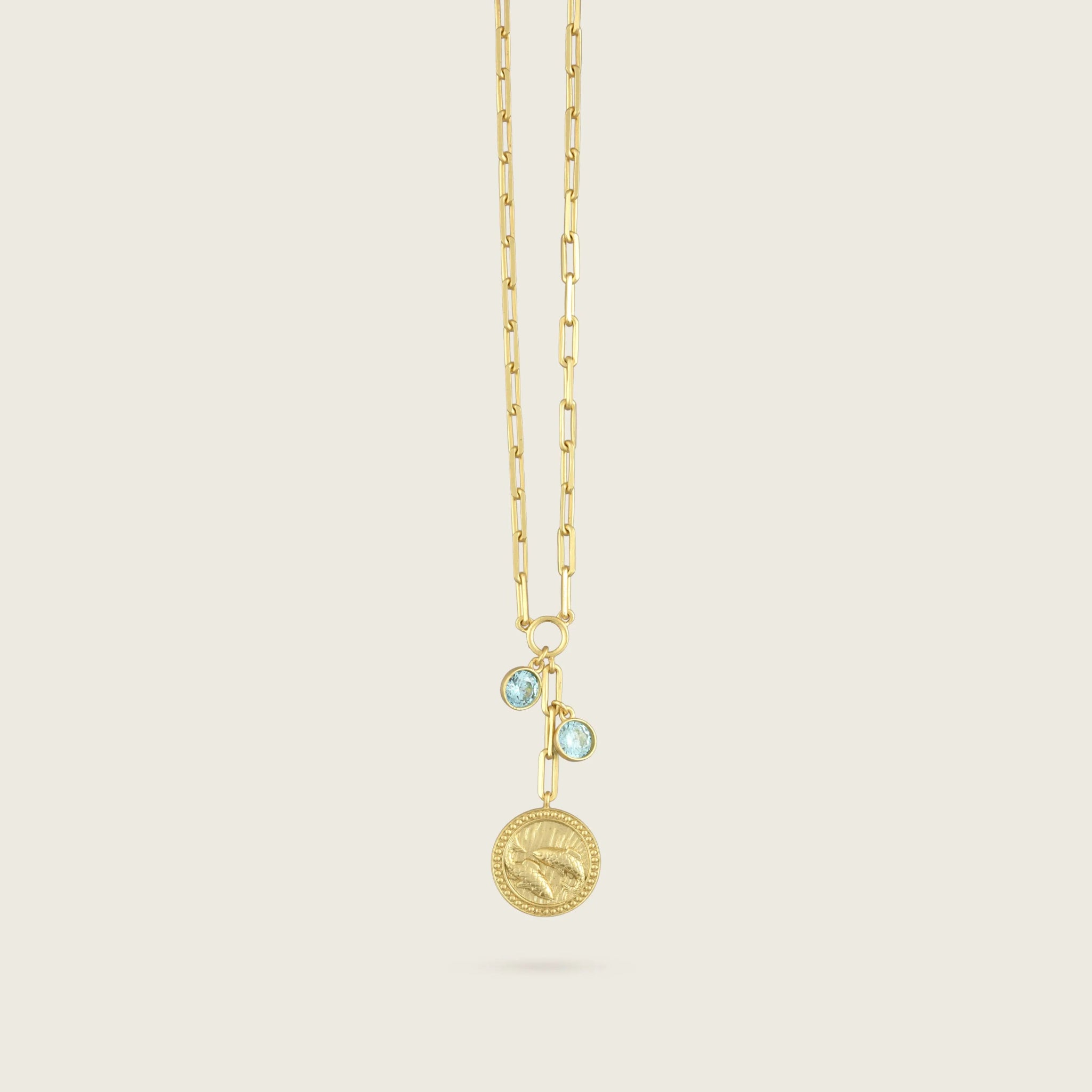 The Pisces Zodiac Amulet Necklace - Kensho Heirlooms