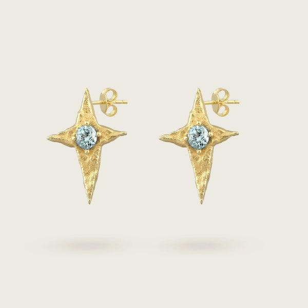 The Skycompass Stud Earrings - Kensho Heirlooms